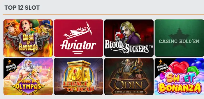 Vincitu Casino Italia games